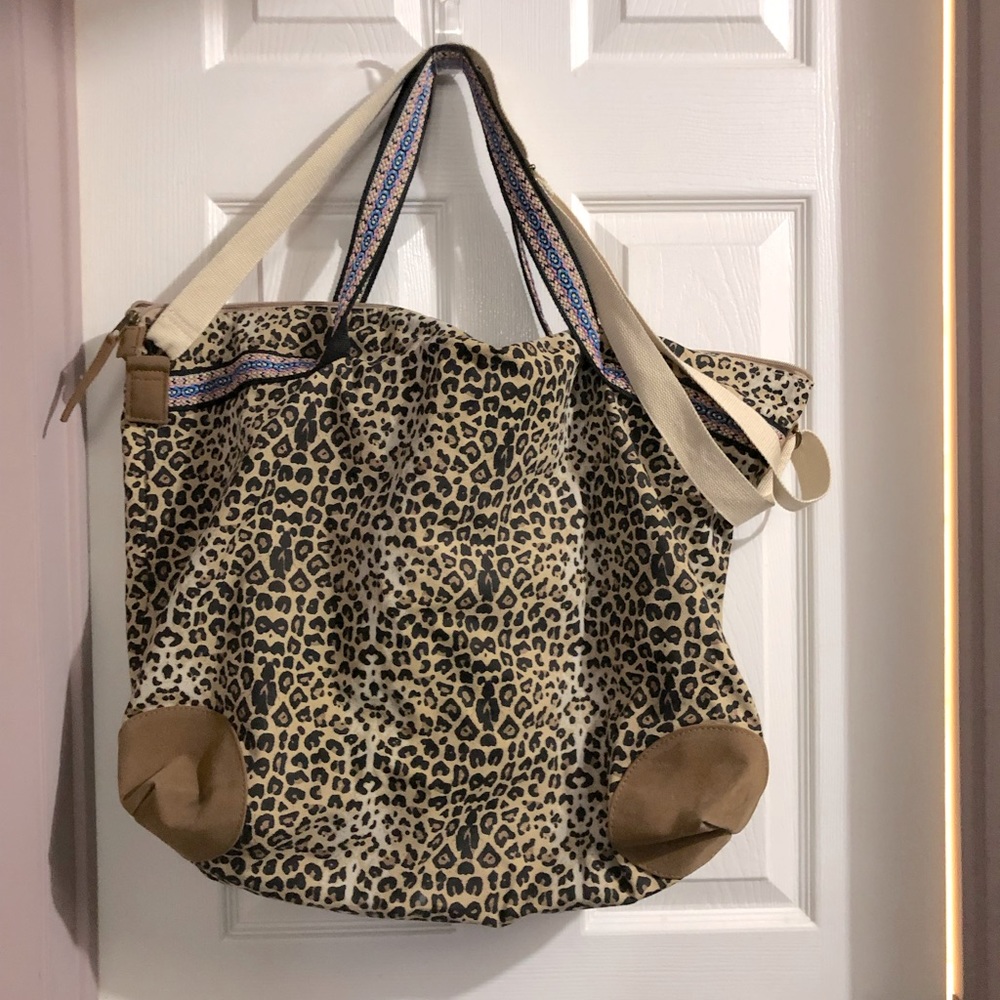 Cheeta print bag